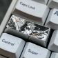 2.25U Enter / Shift Titanium Alloy Artisan Keycaps Precision Pointillism + Anodizing for Mechanical Keyboard -Jinhsi‌